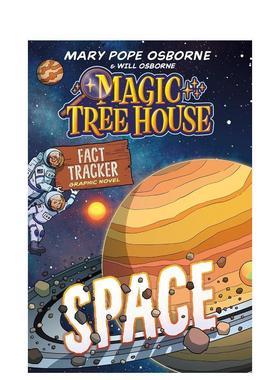 【现货】神奇树屋科普知识漫画：太空 Magic Tree House Fact Tracker Graphic Novel: Space 原版英文儿童漫画图书书籍