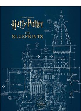 【预售】哈利·波特：电影制作草图 Harry Potter: The Blueprints 原版英文艺术插画原画设定集图书