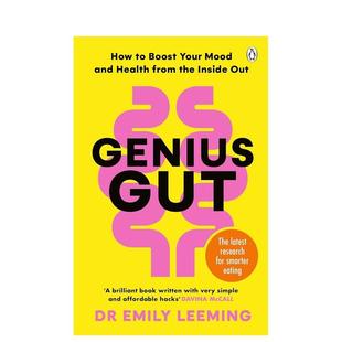 个全新肠脑妙招 彻底改变你 Gut原版 预售 英文生活综合图书书籍 Genius 肠道妙招：10 情绪和脑力 精力