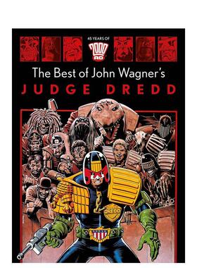 【预售】约翰·华格纳好的一版特警判官 The Best of John Wagner’s Judge Dredd 原版英文漫画书图书