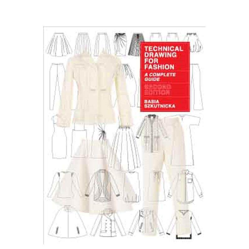 【预售】时装技术制图 Technical Drawing for Fashion 原版英文服装设计