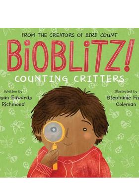 【预售】生物多样性普查！ 【Community Science Counts!】Bioblitz! 原版英文儿童绘本图书