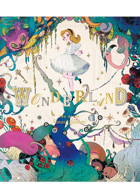 【现货】八馆奈奈子作品集：仙境 Wonderland 八馆ななこ Nanaco Yashiro 复古童话插画集 日版进口画师画册书籍原版