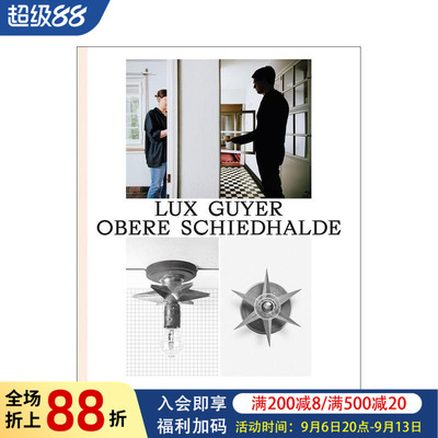 【预售】建筑师Lux Guyer--Obere Schiedhalde：1929年房屋的翻新  Renovation of a House from 1929 原版英文建筑设计图书