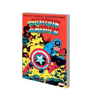 【现货】英文漫画 漫威杰作：美国队长 卷2 MIGHTY MaRVEL MaSTERWORKS: CaPTaIN aMERICa VOL. 2 - THE RED SKULL LIVES 原版英文