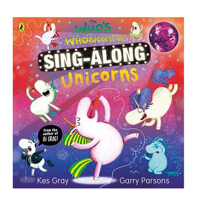【预售】独角兽合唱团的名人录 The Who's Whonicorn of Sing-along Unicorns 原版英文儿童绘本图书书籍