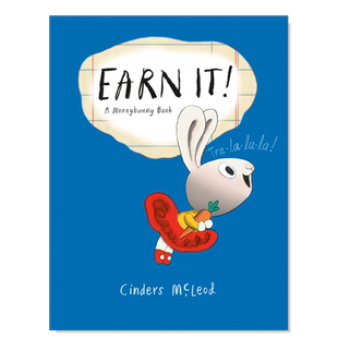 【预售】挣钱吧! 一本绝佳理财书 Earn It! A Moneybunny Book 英文原版儿童章节书少儿英语启蒙读物书籍7-10岁