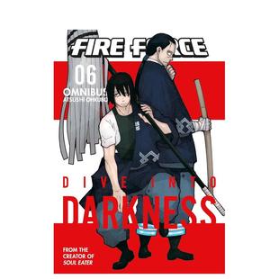 英文漫画书原版 漫画 Fire 合集6 Omnibus 进口图书 炎炎消防队 Vol. Ohkubo Atsushi Force 预售