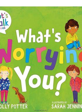 【预售】【一起谈谈吧】你在担忧什么？ 【Let's Talk】What's Worrying You? 英文原版儿童绘本 英语启蒙图画书进口童书