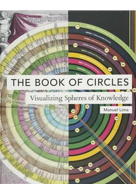 【预售】圆圈之书：信息可视化球体 The Book of Circles: Visualizing Spheres of Knowledge 原版英文平面设计 进口图书