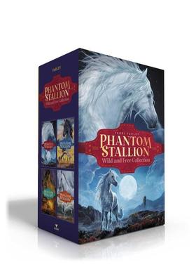 【预售】幻影骏马 1-4合集 Phantom Stallion Wild and Free Collection 英文原版儿童知识科普进口图书青少年英语读物课外阅读