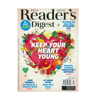 【订阅】 Reader's Digest读者文摘 英文期刊杂志 年订10期 F005