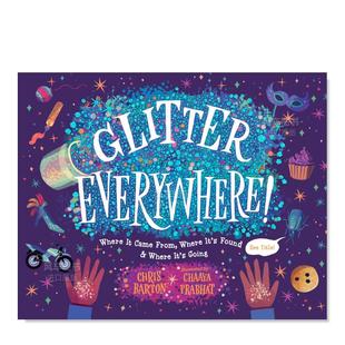 Glitter 处处闪光 Everywhere 英文儿童艺术启蒙Chris Charlesbridge Barton 预售