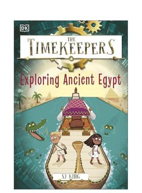 【预售】【时间记录者】探秘古埃及 【The Timekeepers】原版英文儿童章节书 儿童冒险章节桥梁故事书图书书籍