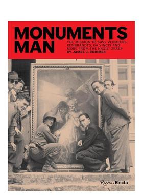 【预售】古迹卫士 Monuments Man 原版英文艺术画册画集图书