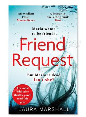【现货】Friend Request，好友请求英文小说 原版图书外版进口书籍
