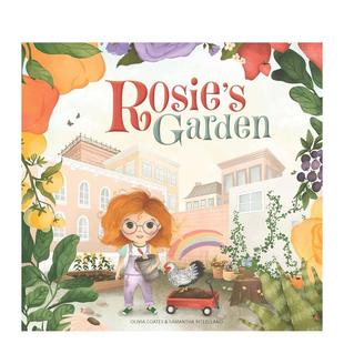 花园 Rosie 原版 罗西 Garden 英文儿童绘本图书 预售