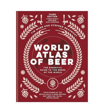 【现货】世界啤酒地图集 World atlas of Beer 原版英文餐饮生活美食图书
