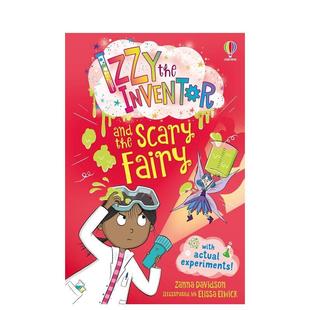 and 英文儿童章节书图书书籍 发明家伊兹与可怕仙子 原版 Fairy Scary Inventor the Izzy 预售