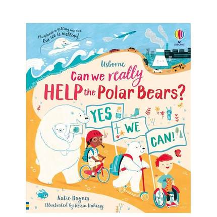 【现货】我们真的可以帮助北极熊嘛 Can We Really Help the Polar Bears? 原版英文儿童绘本图书
