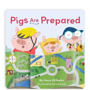 【现货】小猪准备好了 Pigs are Prepared 原版英文儿童趣味图书