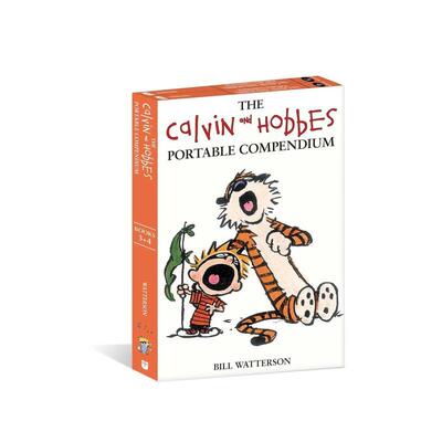 【预售】卡尔文与跳跳虎：便携式简编套装 2 The Calvin and Hobbes Portable Compendium Set 2 英文漫画书原版进口美漫漫画书籍