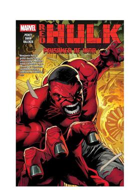 【预售】英文漫画 红浩克 卷1：战俘 Red Hulk Vol. 1: Prisoner of War 原版英文图书