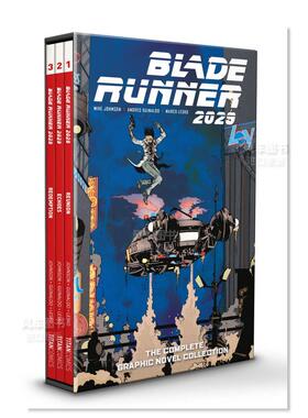 【现货】漫画 银翼杀手2029 1-3(盒装) Blade Runner 2029, 1-3 英文漫画书原版进口图书科幻美漫书籍 Mike Johnson Titan漫画