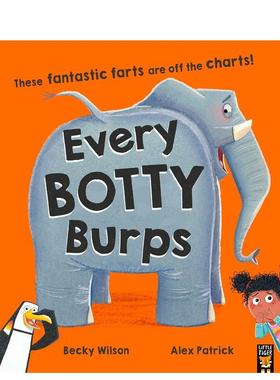 【现货】每个机器人都打嗝 Every Botty Burps 原版英文儿童绘本图书书籍