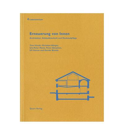 【预售】内部翻新：实验室 4 Erneuerung von Innen: Laboratorium 4: German Text 原版英文建筑设计图书