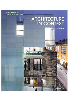 【预售】环境中的建筑：基于环境，社会和文化特征的 Architecture in Context 原版英文建筑设计图书