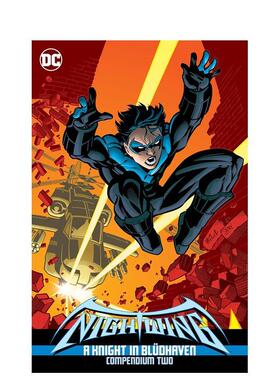 【现货】DC漫画 夜翼：布鲁德黑文的骑士纲要 第二册 Nightwing: A Knight in Bludhaven Compendium Two 原版英文漫画书 进口图书
