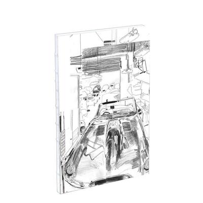 【预售】马尔科姆机械学素描本 Malcolm and the Mechanics Sketchbook 原版笔记本Notebook图书