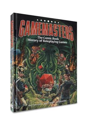 【预售】Gamemasters：角色扮演游戏漫画史 Gamemasters: The Comic Book History of Roleplaying Games 原版英文漫画书 进口图书