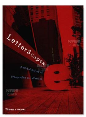 【现货】字体雕塑 LetterScapes英文原版图书进口外版书籍