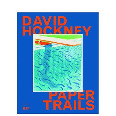 【预售】大卫·霍克尼：纸间漫行 David Hockney: Paper Trails 上海霍克尼个展配套出版物 英文原版艺术画册画集进口图书