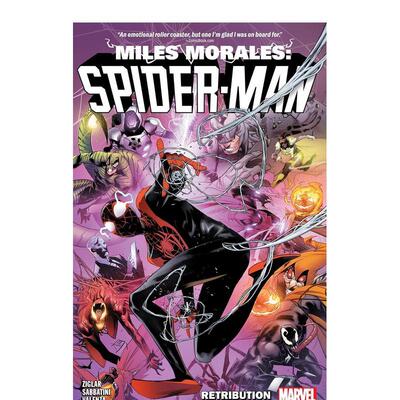 【预售】英文漫画 迈尔斯·莫拉莱斯：蜘蛛侠 卷4 Miles Morales: Spider-Man by Cody Ziglar Vol. 4 - Retribution 原版英文漫画