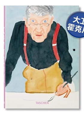【现货】【TASCHEN 40/45周年系列】大卫·霍克尼画册 David Hockney: A Chronology 现当代艺术波普艺术画册原版进口绘画图书籍