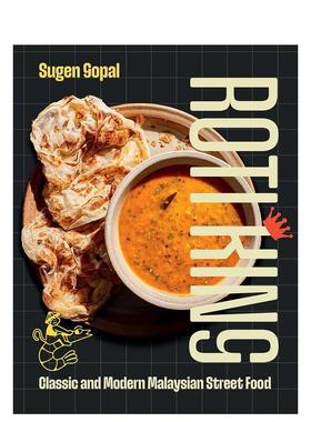 【预售】罗蒂国王香馕 Roti King 原版英文餐饮生活美食图书书籍