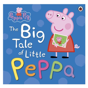 英文版 Tale 预售 pig 大故事 进口图书书籍 粉红猪小妹小佩琪 绘本小猪佩奇The peppa Little Big 英文儿童绘本原版 Peppa