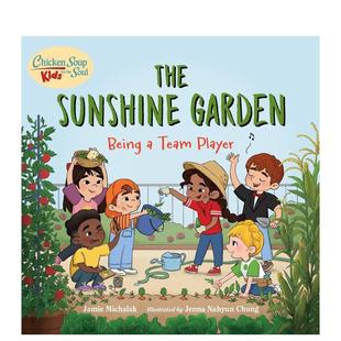 英文故事书7 JAMIE 阳光花园 MICHALAK 进口图书 9岁儿童英语启蒙绘本原版 Garden Sunshine The 预售
