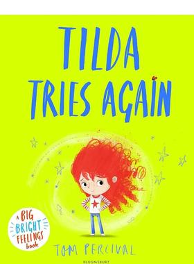 【预售】蒂尔达再次尝试 儿童情绪管理绘本 【Big Bright Feelings】Tilda Tries Again 英文原版儿童绘本英语启蒙图画书进口童书
