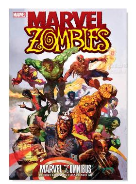 【预售】漫威丧尸宇宙 丧尸英雄/惊奇丧尸 Marvel Zomnibus:The Complete 英文漫画书原版进口图书 超级英雄系列美漫书籍神奇四侠