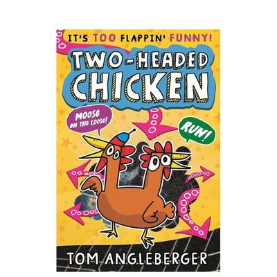 【现货】双头鸡疯狂大冒险 Two-Headed Chicken 原版英文漫画书图书书籍