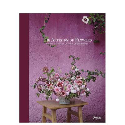 【预售】花卉的艺术性：La Musa de las Flores的花卉设计  原版英文生活综合图书书籍