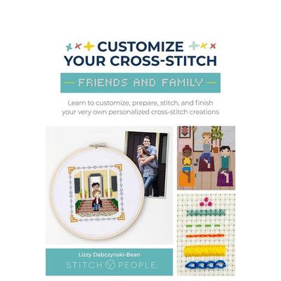 【预售】Customize Your Cross-Stitch 英文手工制作 个性化十字绣图书