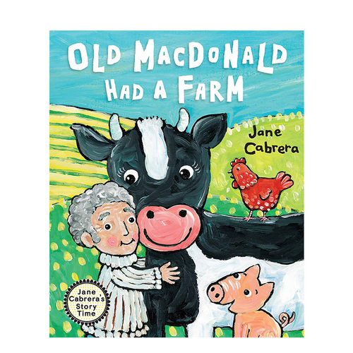 【现货】老麦克唐纳有一个农场 精装英文原版儿童绘本 Old Macdonald Had A Farm进口图书书籍