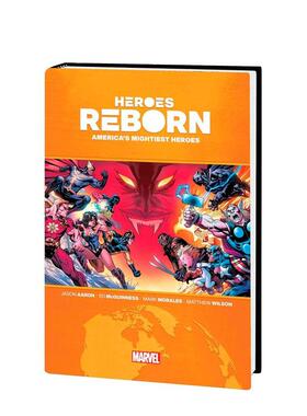 【预售】英雄重生：美国无敌英雄集合 Heroes Reborn: America’s Mighties Heroes Omnibus 原版英文漫画书图书