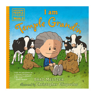 【预售】我是坦普尔·葛兰丁 I am Temple Grandin 原版英文儿童绘本