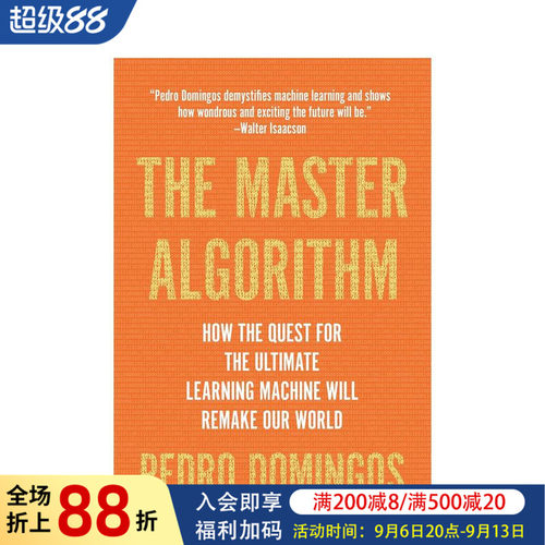 【现货】主算法 The Master Algorithm 原版英文社会科学图书书籍